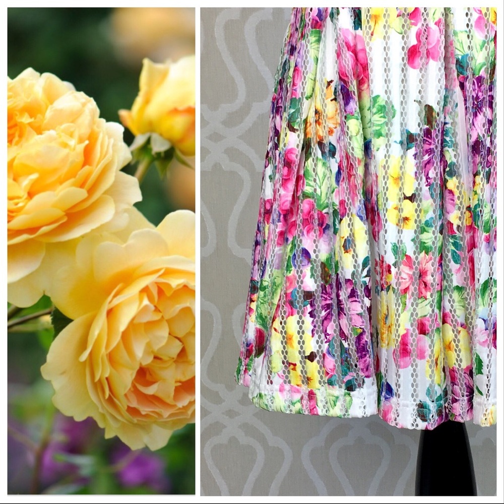 *CLEARANCE* Spring Flowers in Bloom Party Dress - Picture 6 of 8